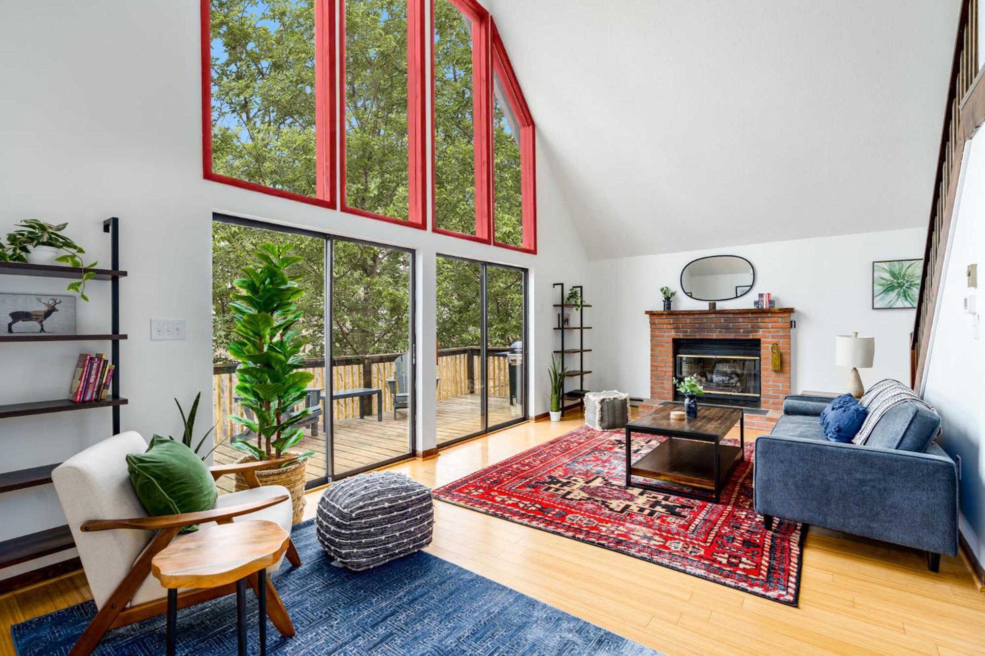 Modern Chalet Cabin W Hot Tub, Deck&Grill, & Wifi! Inwood Eksteriør bilde