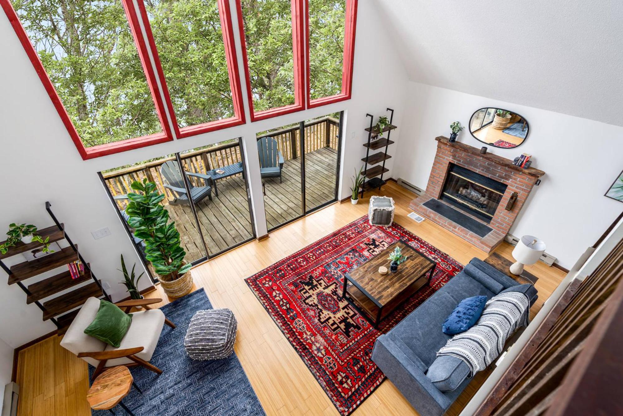Modern Chalet Cabin W Hot Tub, Deck&Grill, & Wifi! Inwood Eksteriør bilde
